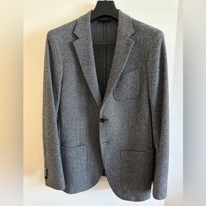 Banana Republic Unlined Herringbone Single-Vent Blazer - Men’s 40R